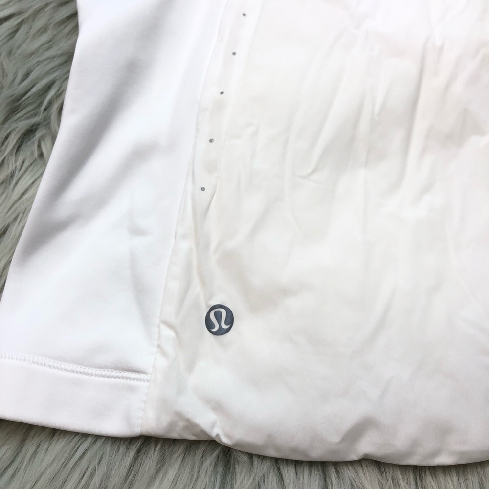 Lululemon Run For Cold PrimaLoft Insulated Athletic Vest - White - Size 2 - Picture 4 of 8